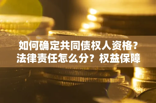 武汉如何确定共同债权人资格？法律责任怎么分？权益保障技巧揭秘！