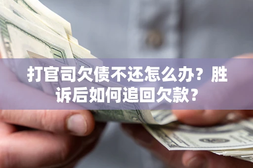 武汉打官司欠债不还怎么办？胜诉后如何追回欠款？