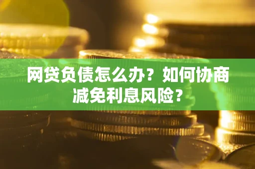 武汉网贷负债怎么办？如何协商减免利息风险？