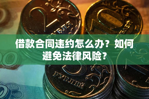 武汉借款合同违约怎么办？如何避免法律风险？