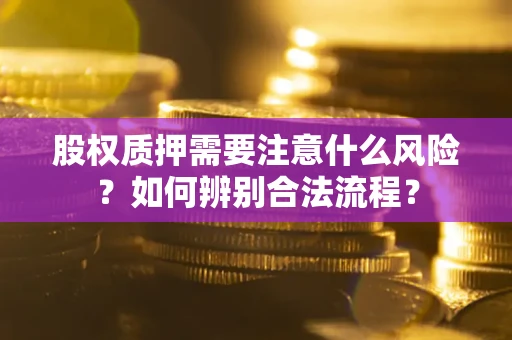 武汉股权质押需要注意什么风险？如何辨别合法流程？