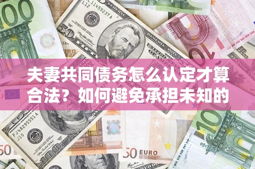 武汉夫妻共同债务怎么认定才算合法？如何避免承担未知的债务风险？