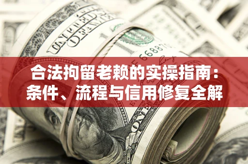 武汉合法拘留老赖的实操指南:条件、流程与信用修复全解析 武汉合法拘留老赖的实操指南:条件、流程与信用修复全解析