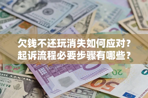 武汉欠钱不还玩消失如何应对？起诉流程必要步骤有哪些？
