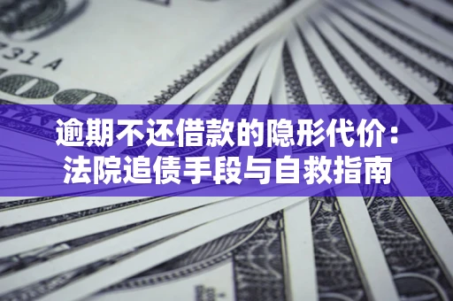 武汉逾期不还借款的隐形代价：法院追债手段与自救指南